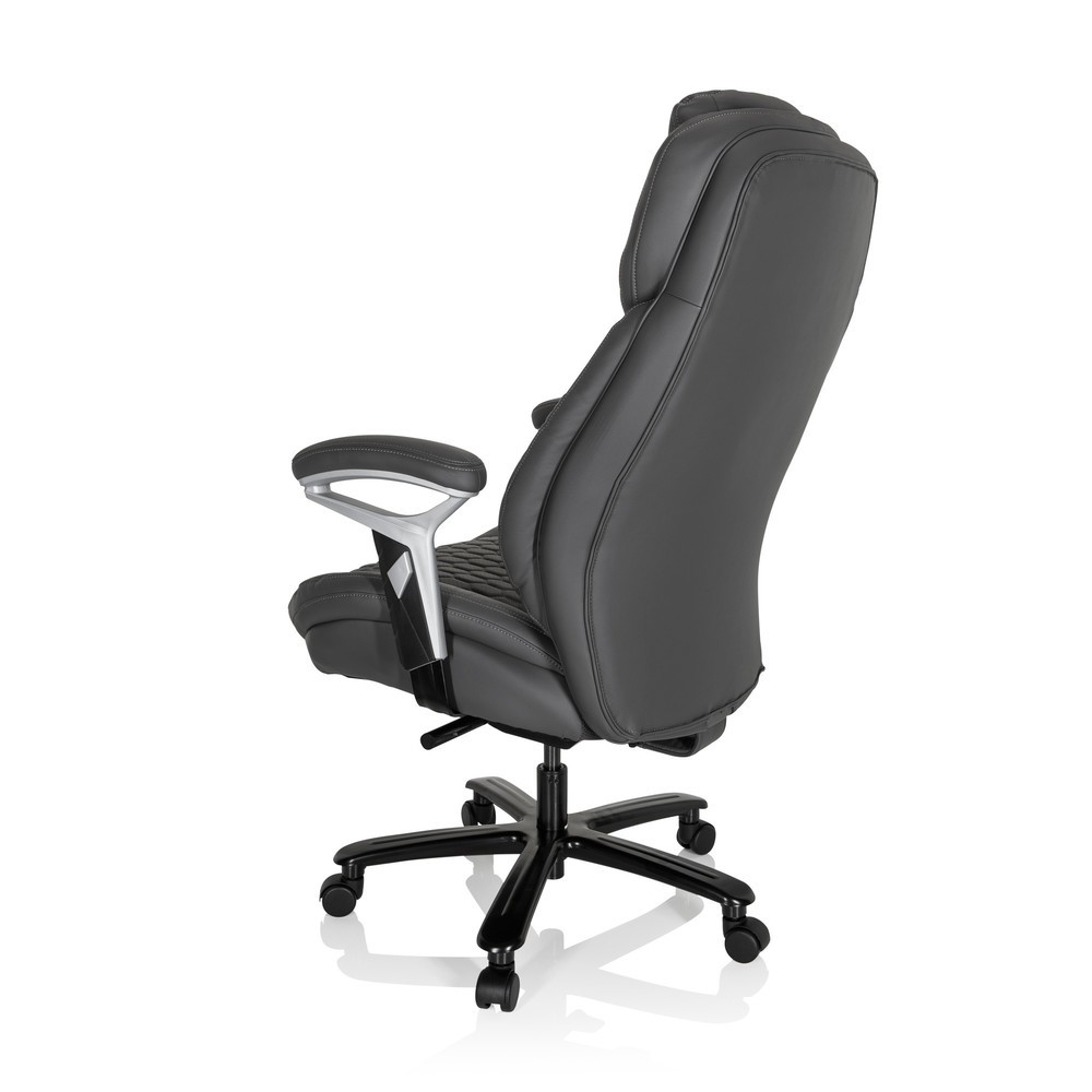 Produktabbildung Nr. 7: hjh OFFICE Chefsessel PULLMANN Kunstleder, mattgrau