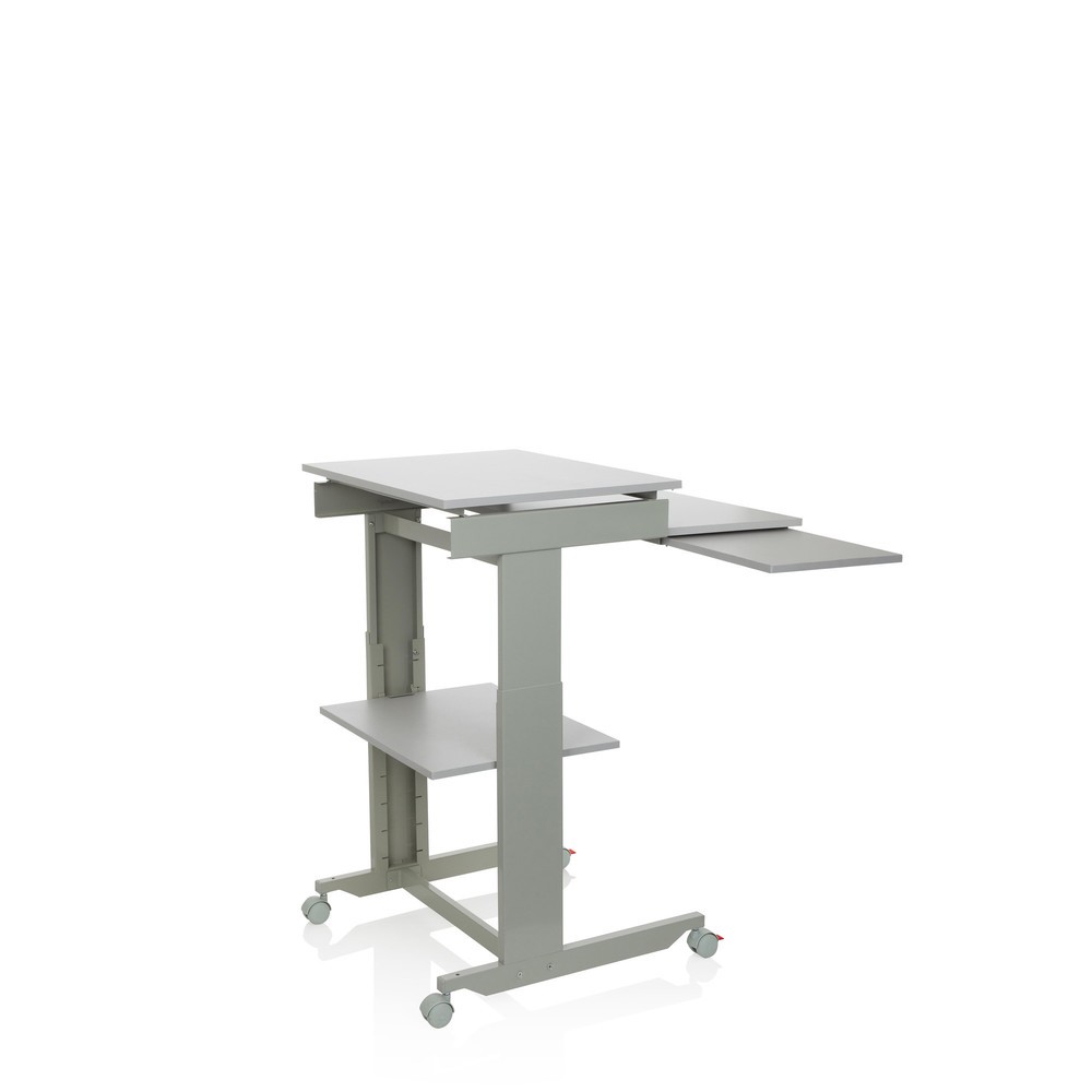 Produktabbildung Nr. 8: hjh OFFICE Computertisch / Schreibtisch WORKSTATION, grau