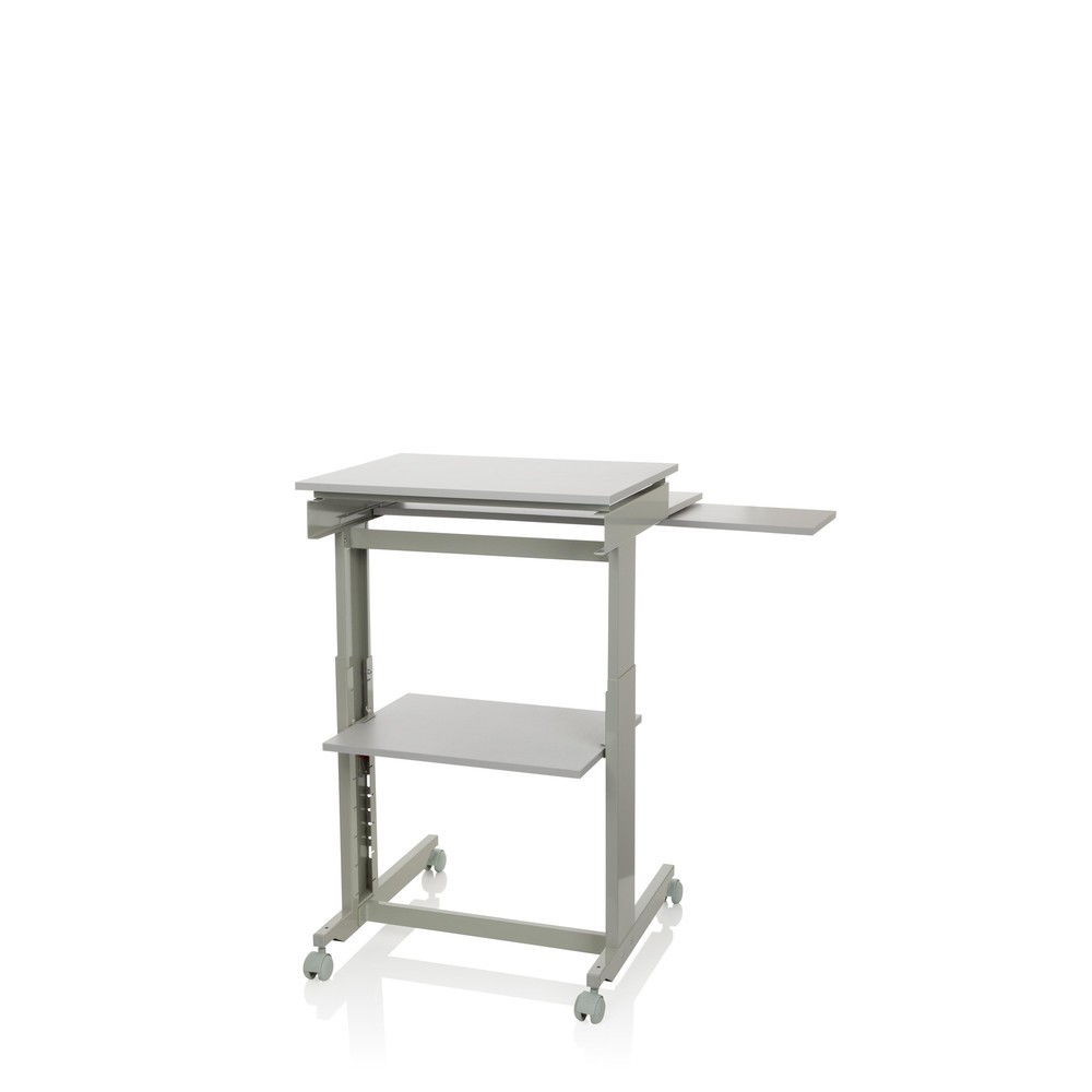 Produktabbildung Nr. 9: hjh OFFICE Computertisch / Schreibtisch WORKSTATION, grau