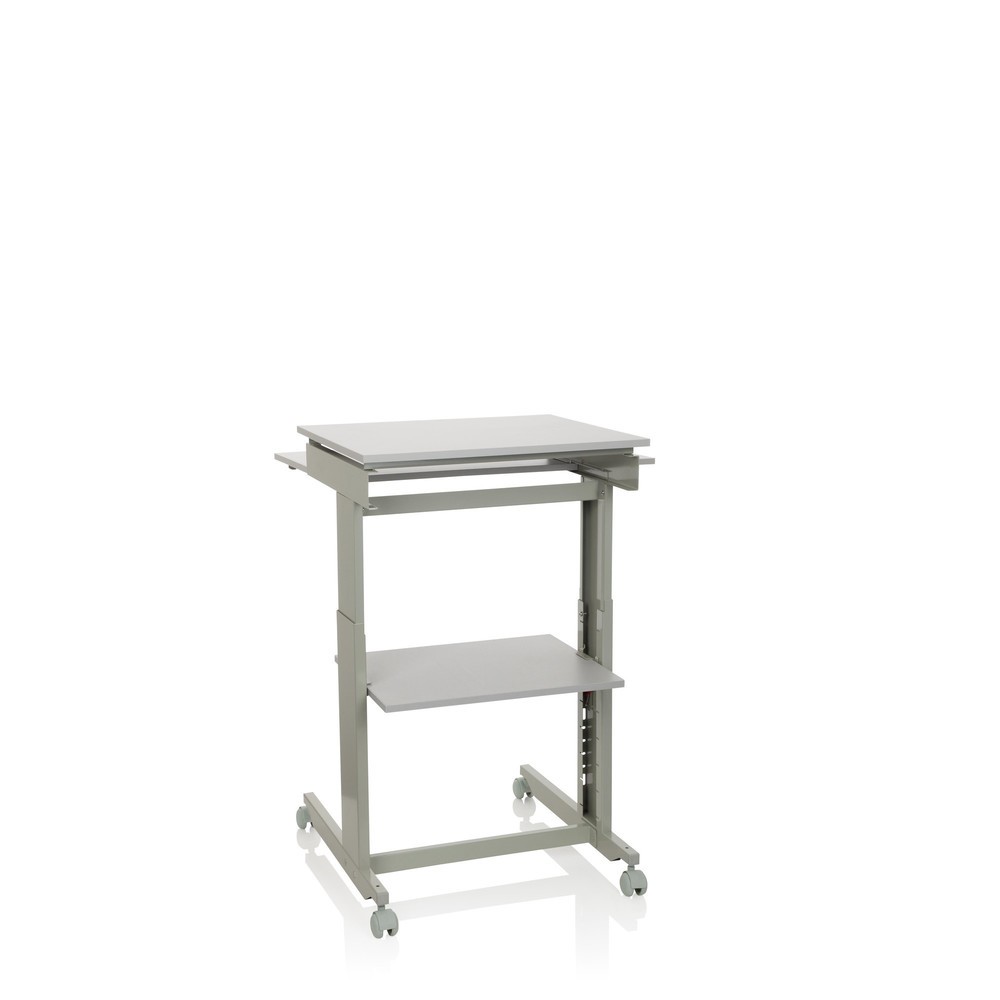 Produktabbildung Nr. 10: hjh OFFICE Computertisch / Schreibtisch WORKSTATION, grau