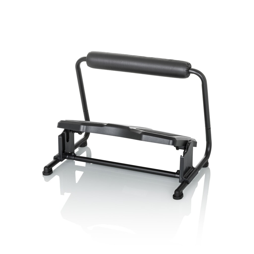 hjh OFFICE Fußstütze PODI F mit Beinablage Kunststoff, schwarz Produktabbildung Nr. 8: hjh OFFICE Fußstütze PODI F mit Beinablage Kunststoff, schwarz