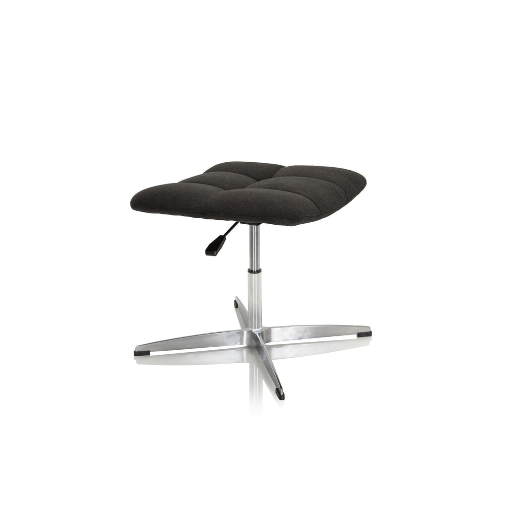 hjh OFFICE Ergonomischer Hocker / Drehstuhl SARANTO Stoff, schwarz Produktabbildung Nr. 7: hjh OFFICE Ergonomischer Hocker / Drehstuhl SARANTO Stoff, schwarz