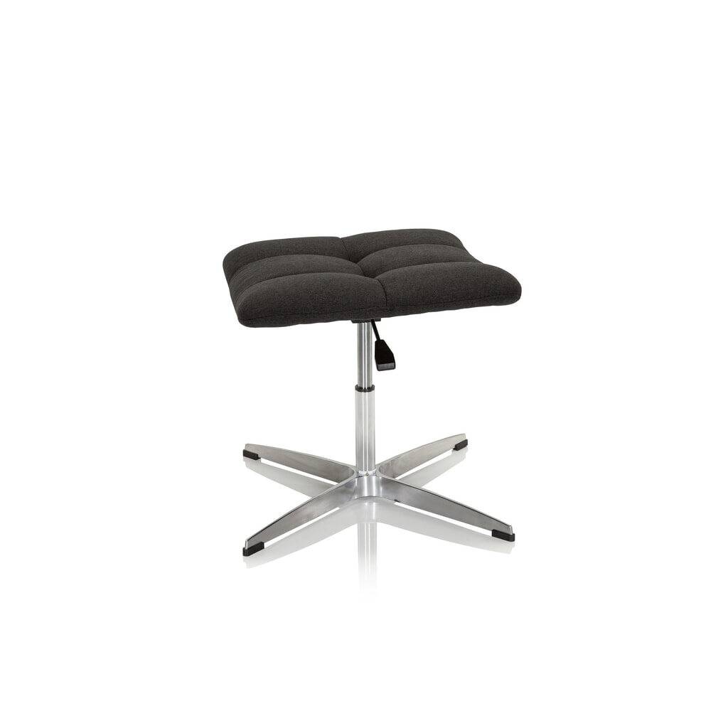 Produktabbildung Nr. 8: hjh OFFICE Ergonomischer Hocker / Drehstuhl SARANTO Stoff, schwarz