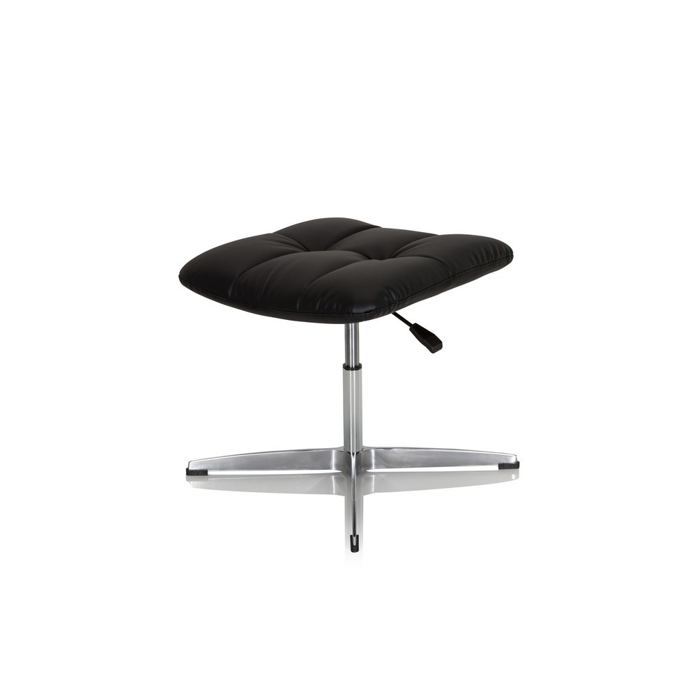 Produktabbildung Nr. 9: hjh OFFICE Hocker / Drehstuhl SARANTO HOCKER PU Kunstleder, schwarz