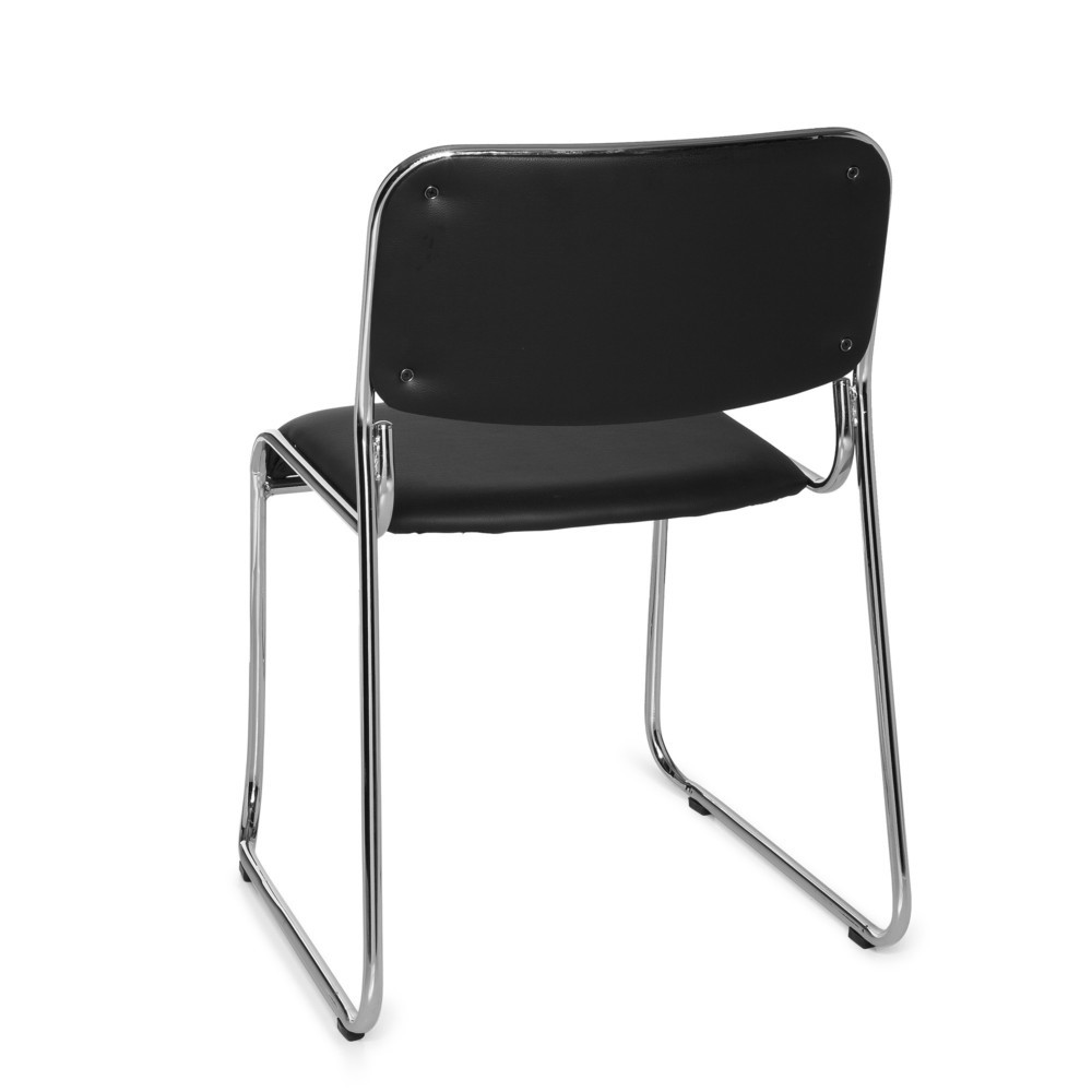 Produktabbildung Nr. 7: hjh OFFICE Konferenzstuhl / Kufenstuhl  KOLTA V PU, schwarz