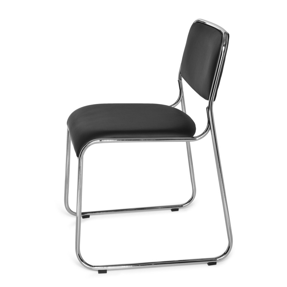 Produktabbildung Nr. 9: hjh OFFICE Konferenzstuhl / Kufenstuhl  KOLTA V PU, schwarz