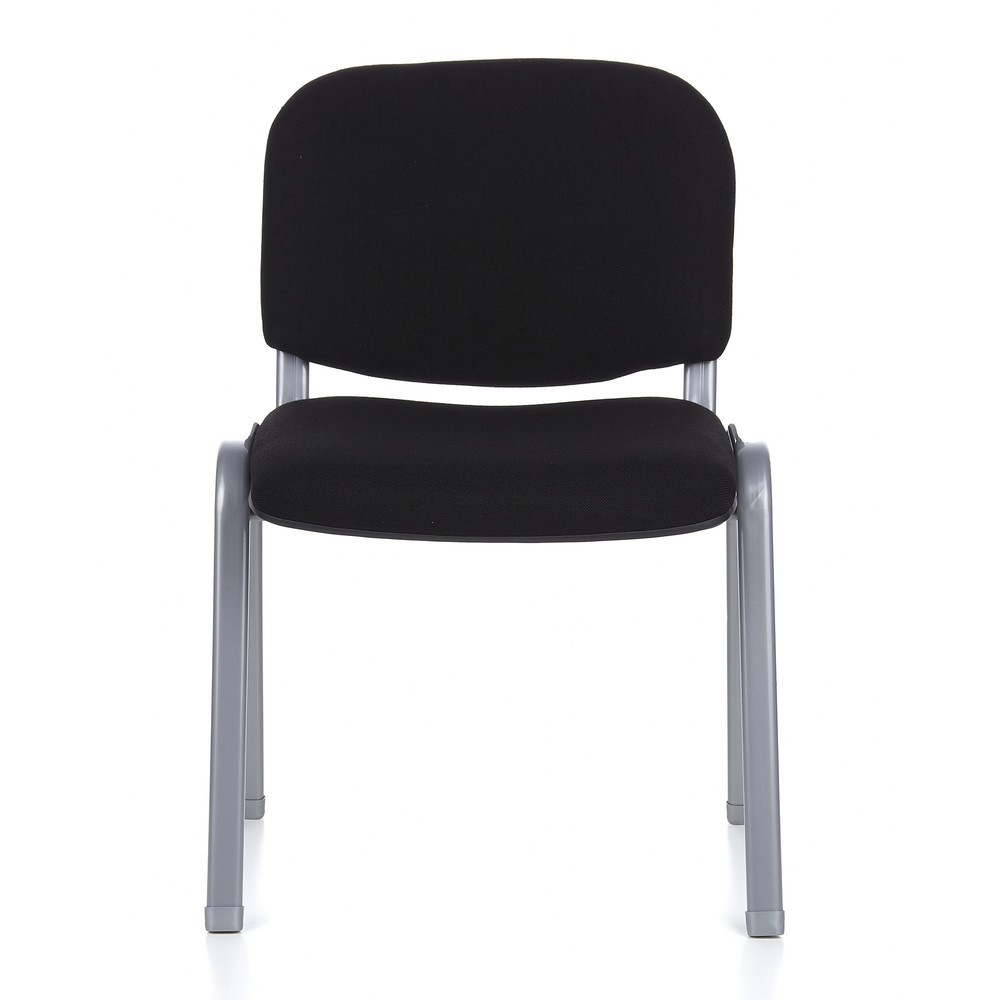 Produktabbildung Nr. 1: hjh OFFICE Besucherstuhl / Konferenzstuhl  XT 600 4er Pack silber /schwarz