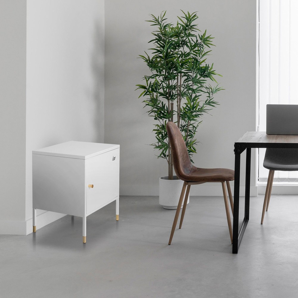 Produktabbildung Nr. 4: hjh OFFICE Metallschrank / Sideboard UMEO Metall, weiß