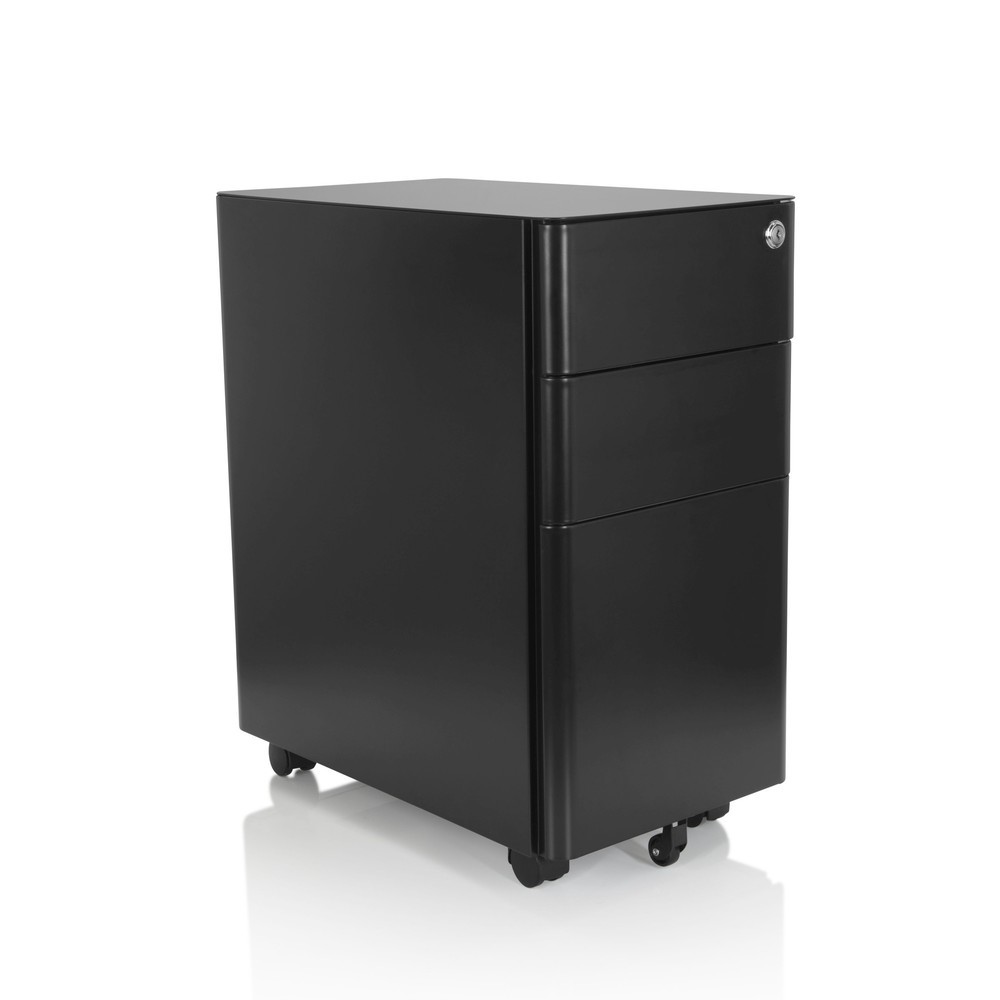 Produktabbildung Nr. 3: hjh OFFICE Rollcontainer COLOR I Metall, schwarz