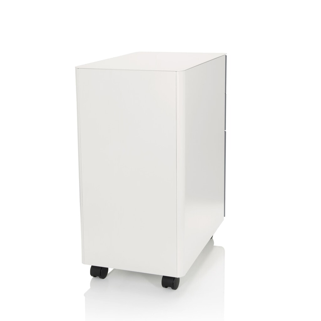 Produktabbildung Nr. 10: hjh OFFICE Rollcontainer COLOR I Metall, weiß / grau