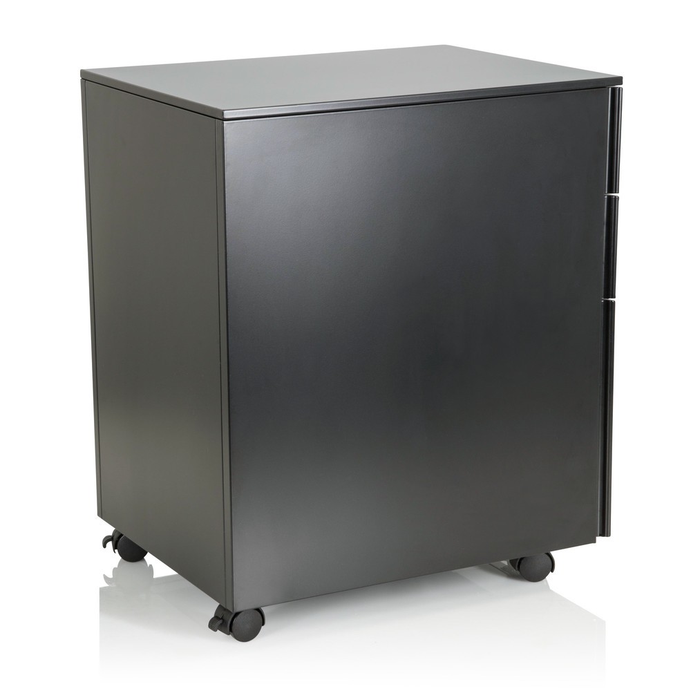 Produktabbildung Nr. 9: hjh OFFICE Rollcontainer COLOR OS I Metall, schwarz mit Zahlenschloss