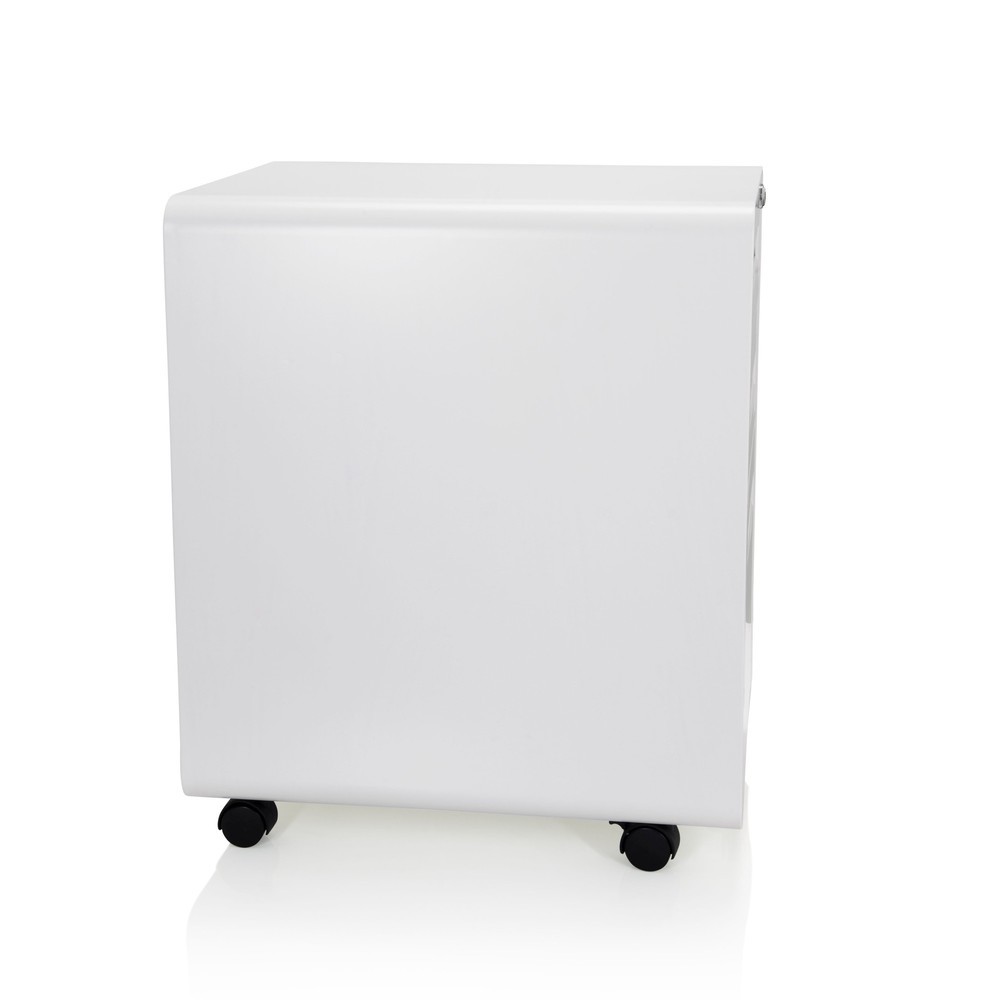 Produktabbildung Nr. 9: hjh OFFICE Rollcontainer COLOR PLUS I Metall, weiß