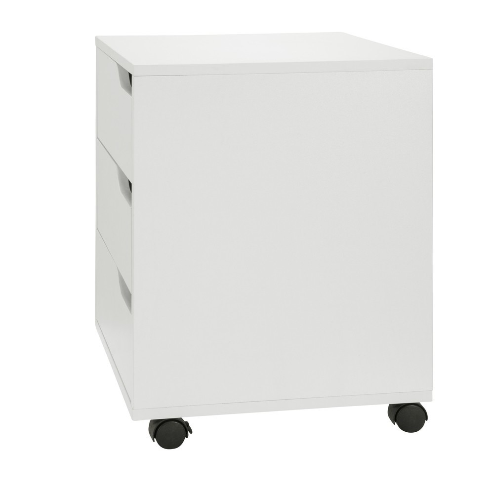 Produktabbildung Nr. 10: hjh OFFICE Rollcontainer ORGANISER I, weiß / weiß