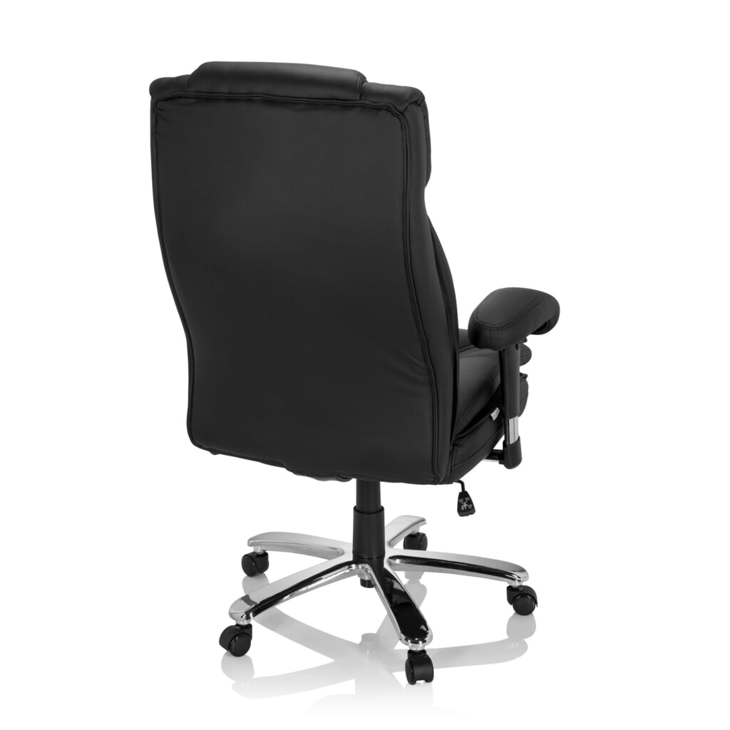 hjh OFFICE Schwerlaststuhl / Büro BUILDER XXL I PU Kunstleder, schwarz Produktabbildung Nr. 5: hjh OFFICE Schwerlaststuhl / Büro BUILDER XXL I PU Kunstleder, schwarz
