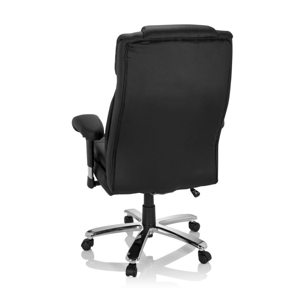 Produktabbildung Nr. 6: hjh OFFICE Schwerlaststuhl / Büro BUILDER XXL I PU Kunstleder, schwarz