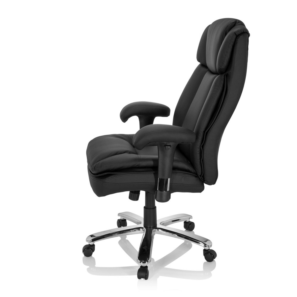 Produktabbildung Nr. 8: hjh OFFICE Schwerlaststuhl / Büro BUILDER XXL I PU Kunstleder, schwarz