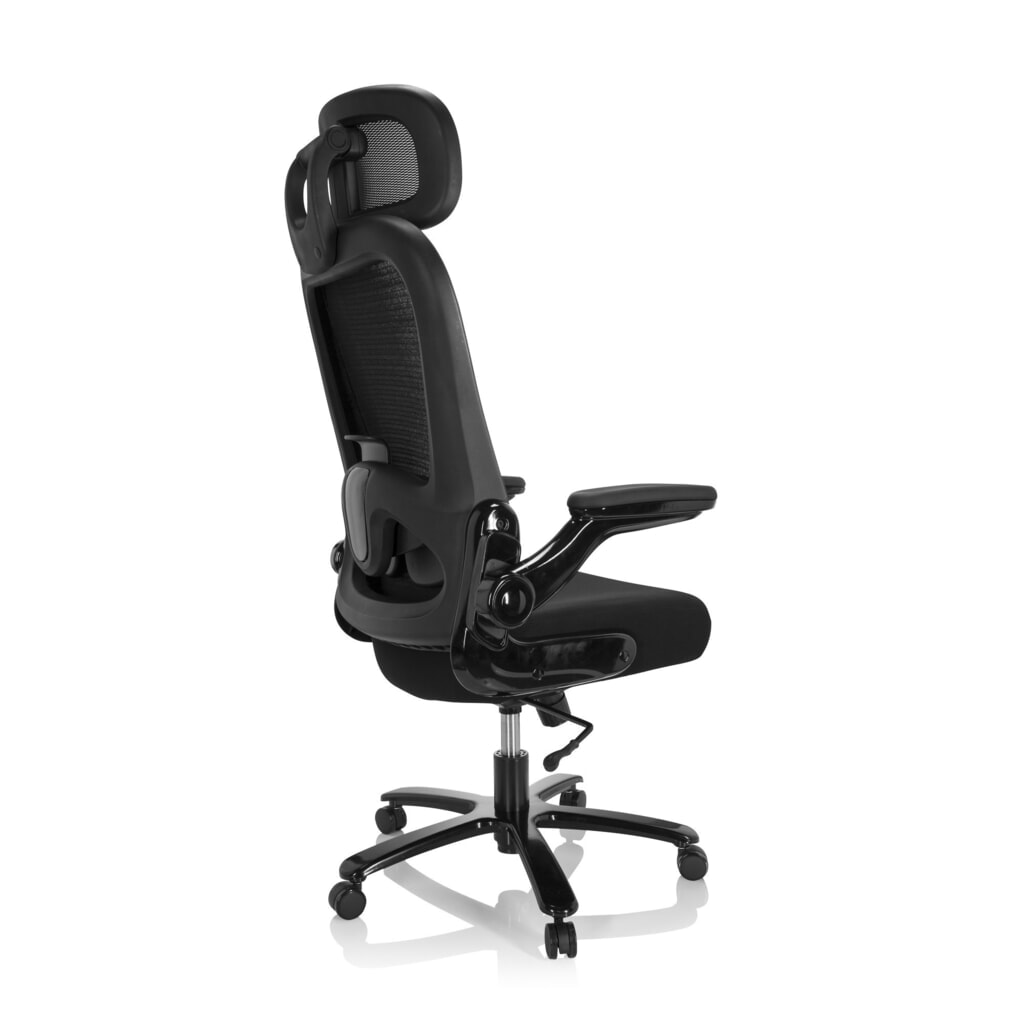 Produktabbildung Nr. 5: hjh OFFICE Schwerlaststuhl / Büro INSTRUCTOR XXL SW I PRO Stoff/Netzstoff, schwarz
