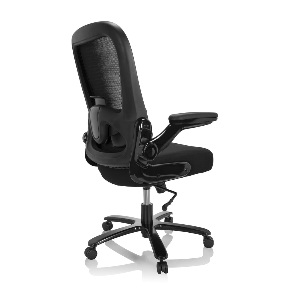 Produktabbildung Nr. 5: hjh OFFICE Schwerlaststuhl / Büro INSTRUCTOR XXL SW I Sto Stoff/Netzstoff, schwarz