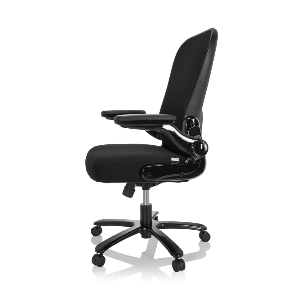 hjh OFFICE Schwerlaststuhl / Büro INSTRUCTOR XXL SW I Sto Stoff/Netzstoff, schwarz Produktabbildung Nr. 9: hjh OFFICE Schwerlaststuhl / Büro INSTRUCTOR XXL SW I Sto Stoff/Netzstoff, schwarz