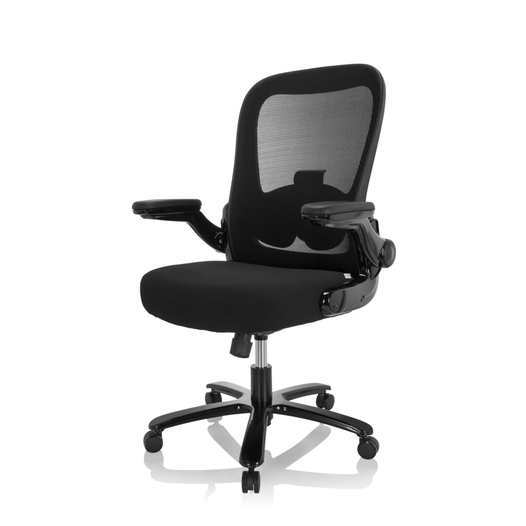hjh OFFICE Schwerlaststuhl / Büro INSTRUCTOR XXL SW I Sto Stoff/Netzstoff, schwarz Produktabbildung Nr. 10: hjh OFFICE Schwerlaststuhl / Büro INSTRUCTOR XXL SW I Sto Stoff/Netzstoff, schwarz