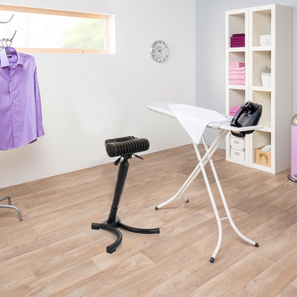 Produktabbildung Nr. 5: hjh OFFICE Stehhilfe / Arbeitsstuhl TOP WORK 33 PU Schaum, Metallgestell, schwarz