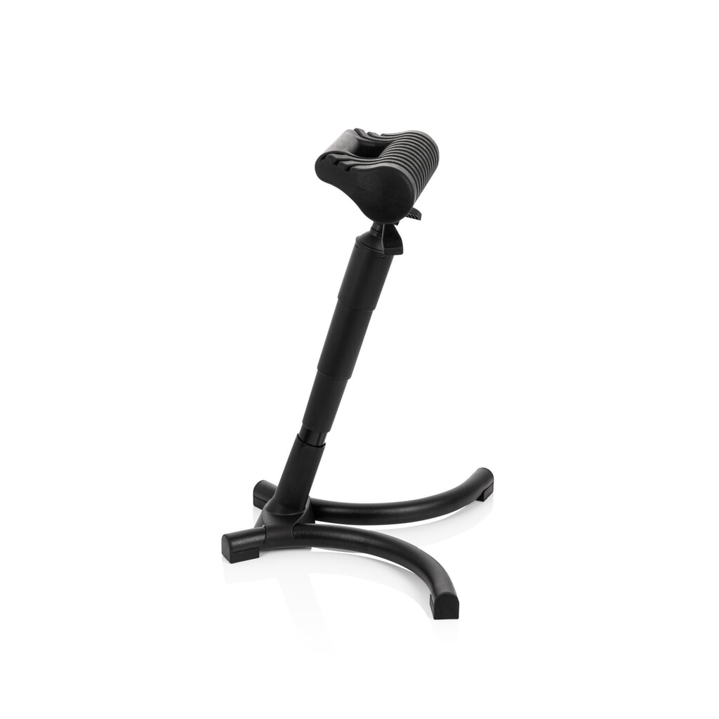 Produktabbildung Nr. 8: hjh OFFICE Stehhilfe / Arbeitsstuhl TOP WORK 33 PU Schaum, Metallgestell, schwarz