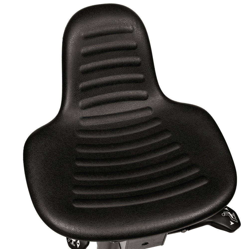 Produktabbildung Nr. 3: hjh OFFICE Stehhilfe / Arbeitsstuhl TOP WORK 34 PU Schaum, Metallgestell, schwarz