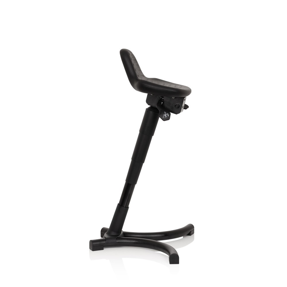 Produktabbildung Nr. 7: hjh OFFICE Stehhilfe / Arbeitsstuhl TOP WORK 34 PU Schaum, Metallgestell, schwarz