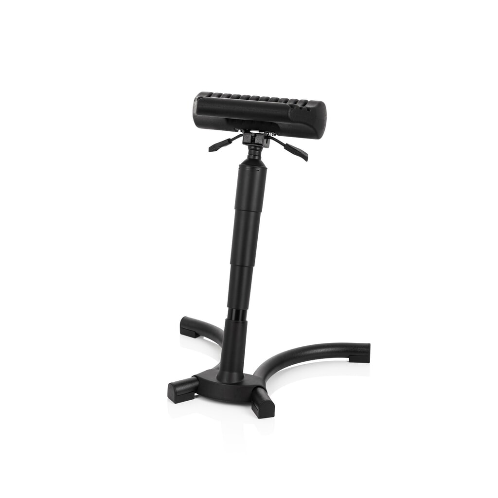 Produktabbildung Nr. 10: hjh OFFICE Stehhilfe / Arbeitsstuhl TOP WORK 33 PU Schaum, Metallgestell, schwarz