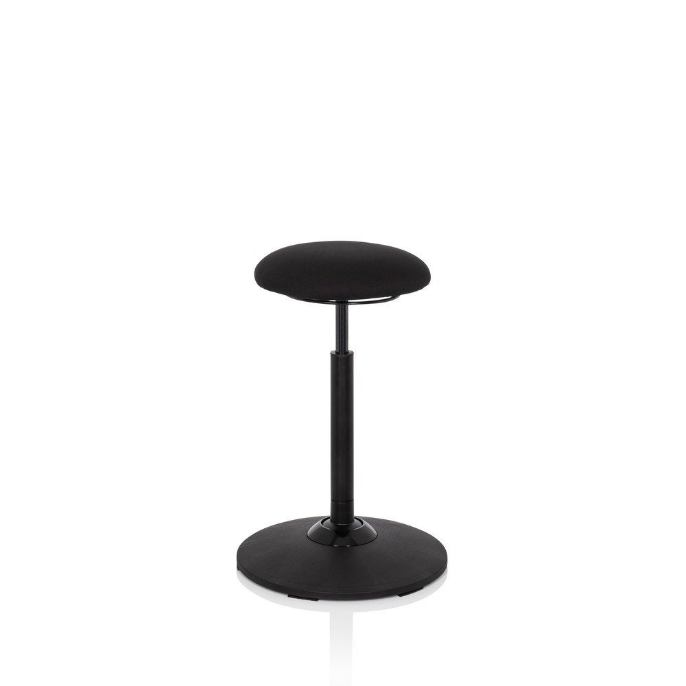 Produktabbildung Nr. 2: hjh OFFICE Stehhocker / Stehhilfe BALANCE SIT Stoff, schwarz