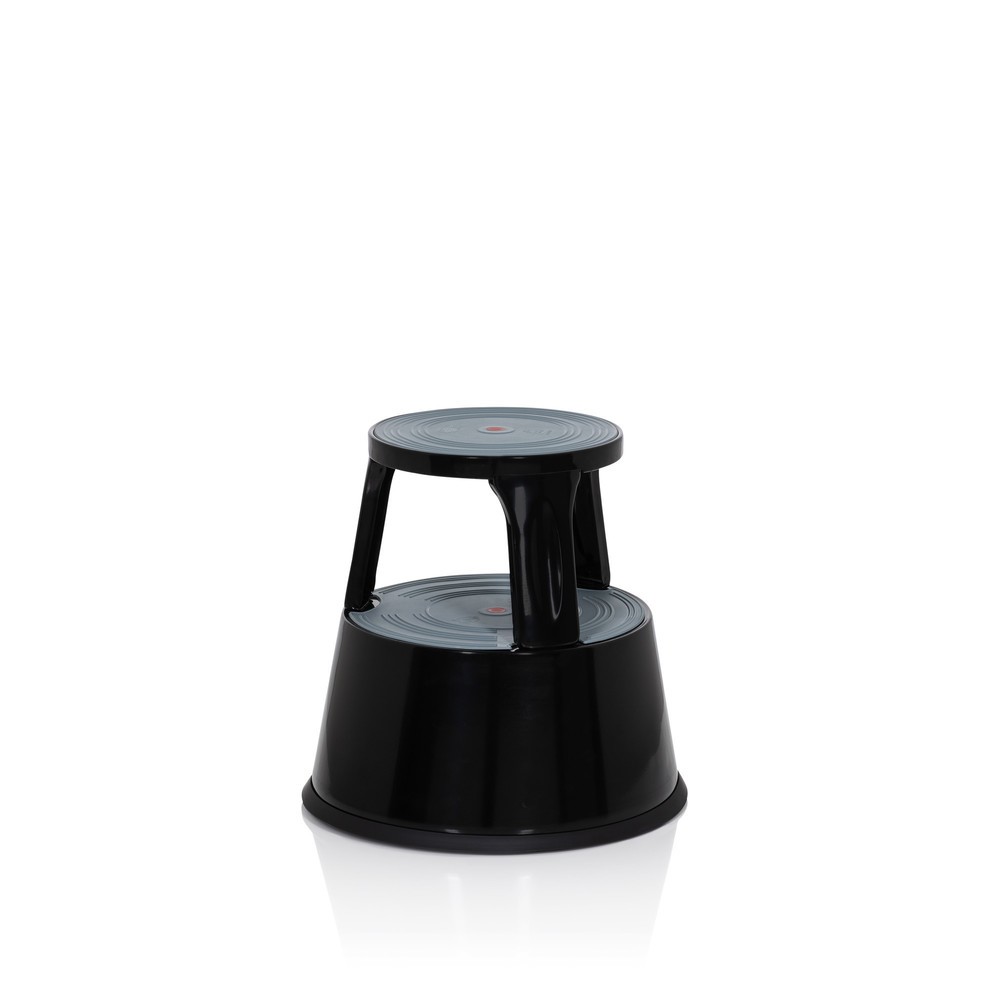 Produktabbildung Nr. 3: hjh OFFICE Tritthocker / Rollhocker TIO-M II Metall, Kunststoff, schwarz
