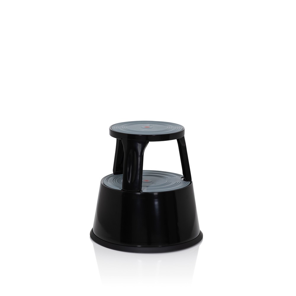 Produktabbildung Nr. 5: hjh OFFICE Tritthocker / Rollhocker TIO-M II Metall, Kunststoff, schwarz