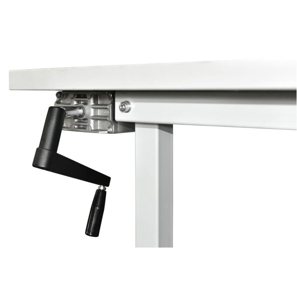 Produktabbildung Nr. 3: Höhenverstellung per Kurbel, für Packtisch, Verstellbereich 750-950 mm
