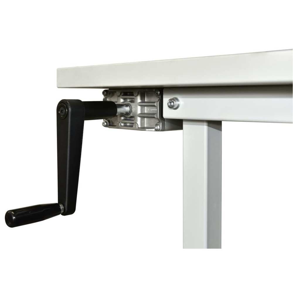 Produktabbildung Nr. 4: Höhenverstellung per Kurbel, für Packtisch, Verstellbereich 750-950 mm