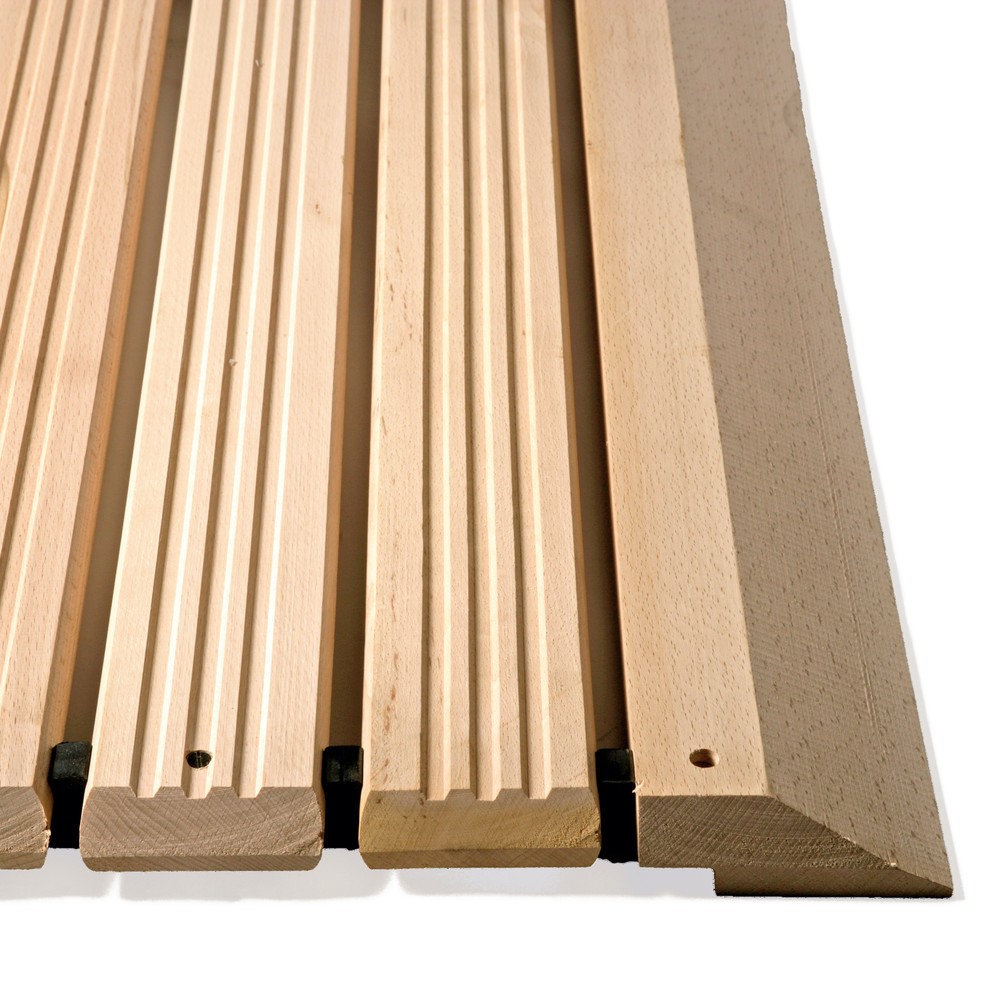 Produktabbildung Nr. 2: Holzrost Yoga Industrie, inkl. Auffahrkeilen und Abschrägung, Breite 800 mm