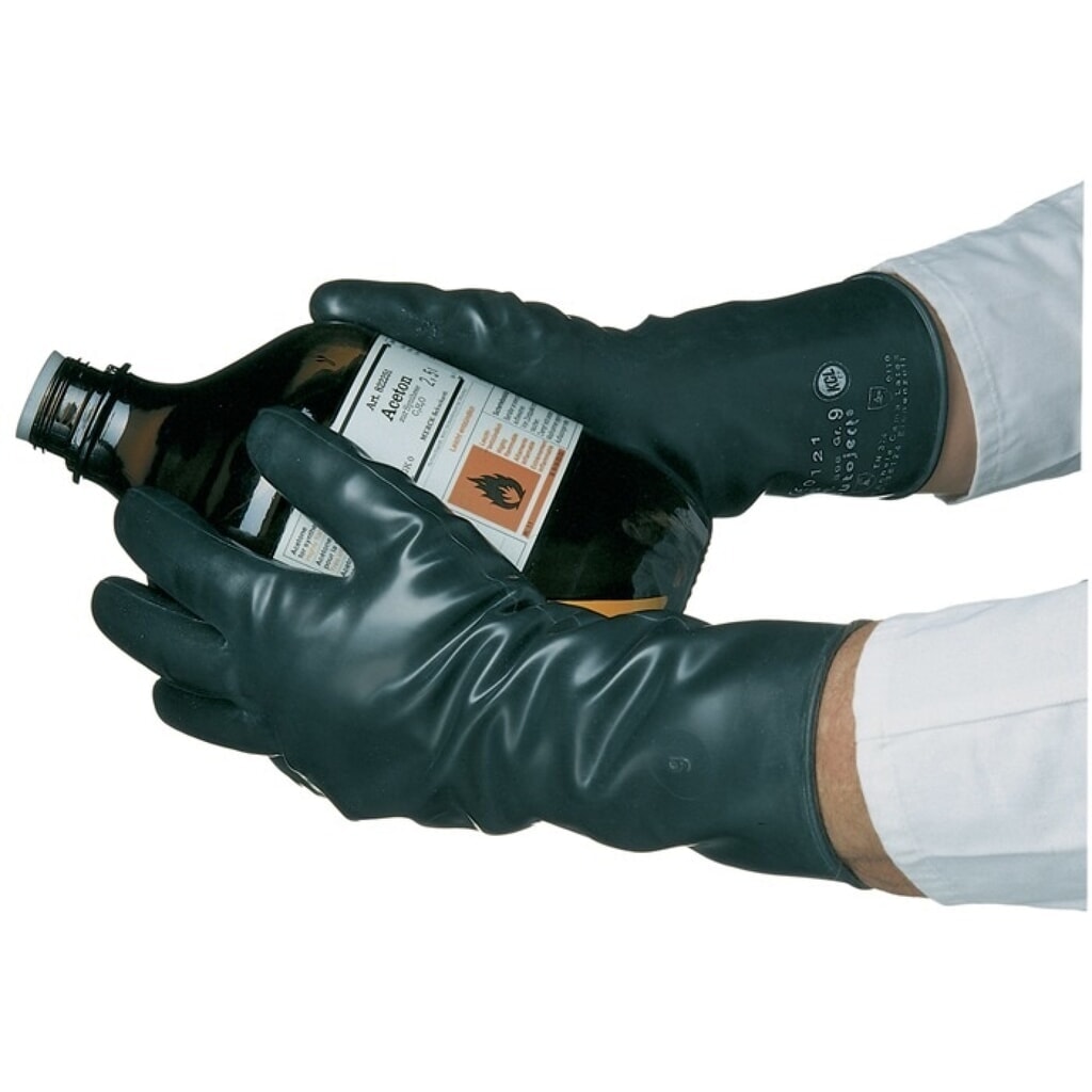 Produktabbildung: HONEYWELL Chemiehandschuh Butoject 898 Gr.9