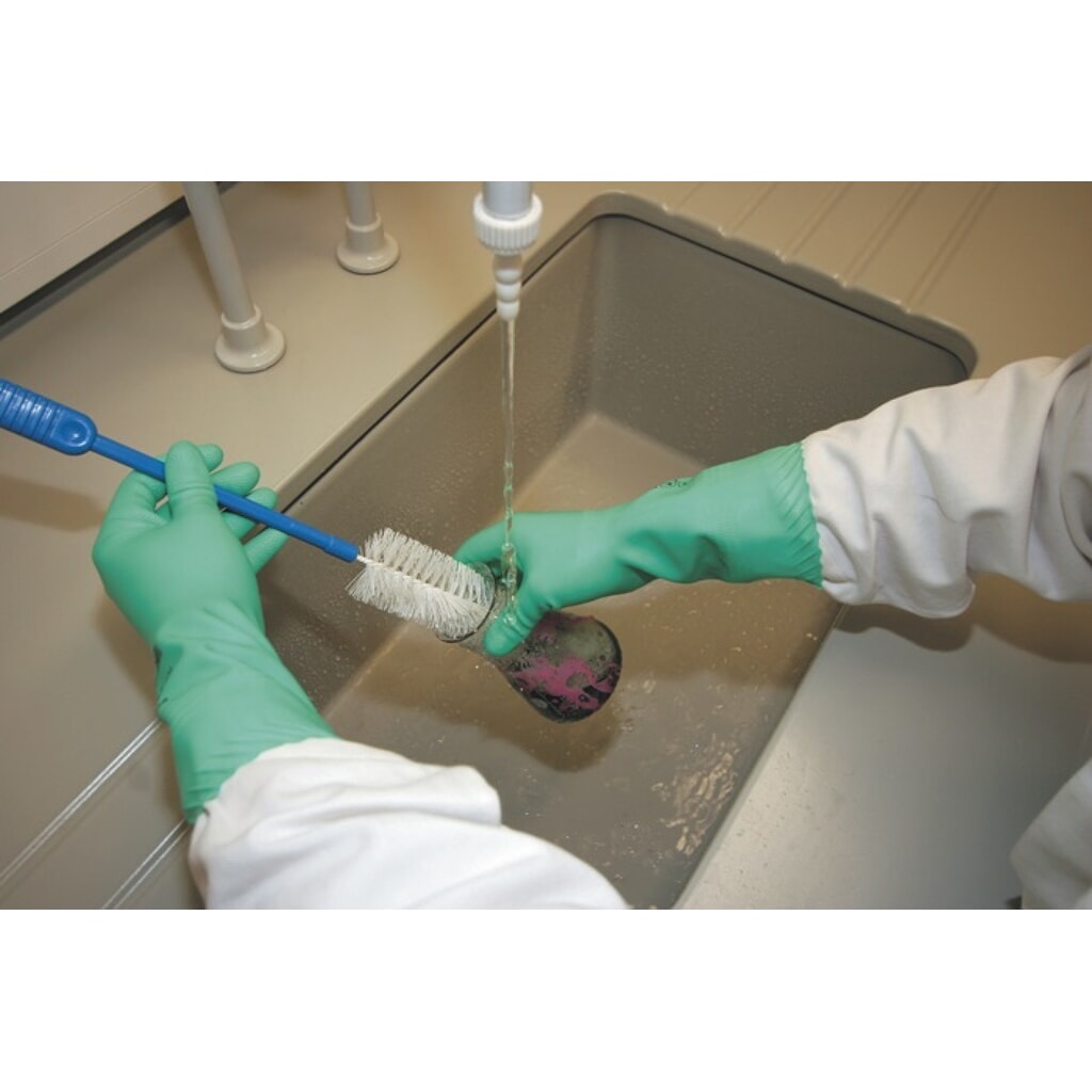 Produktabbildung Nr. 2: HONEYWELL Chemiehandschuh Lapren 706 Gr.10 grün EN
