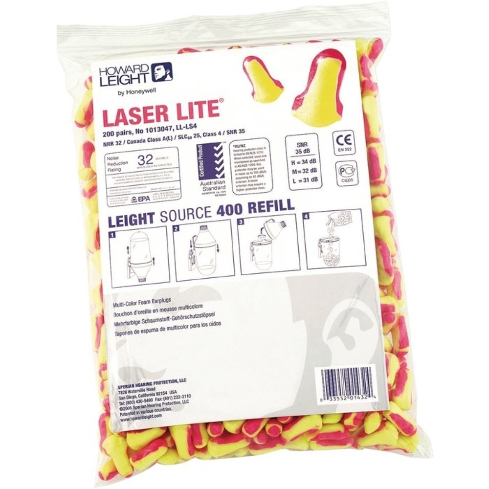 Produktabbildung: HONEYWELL Gehörschutzstöpsel Laser Lite EN 352-2
