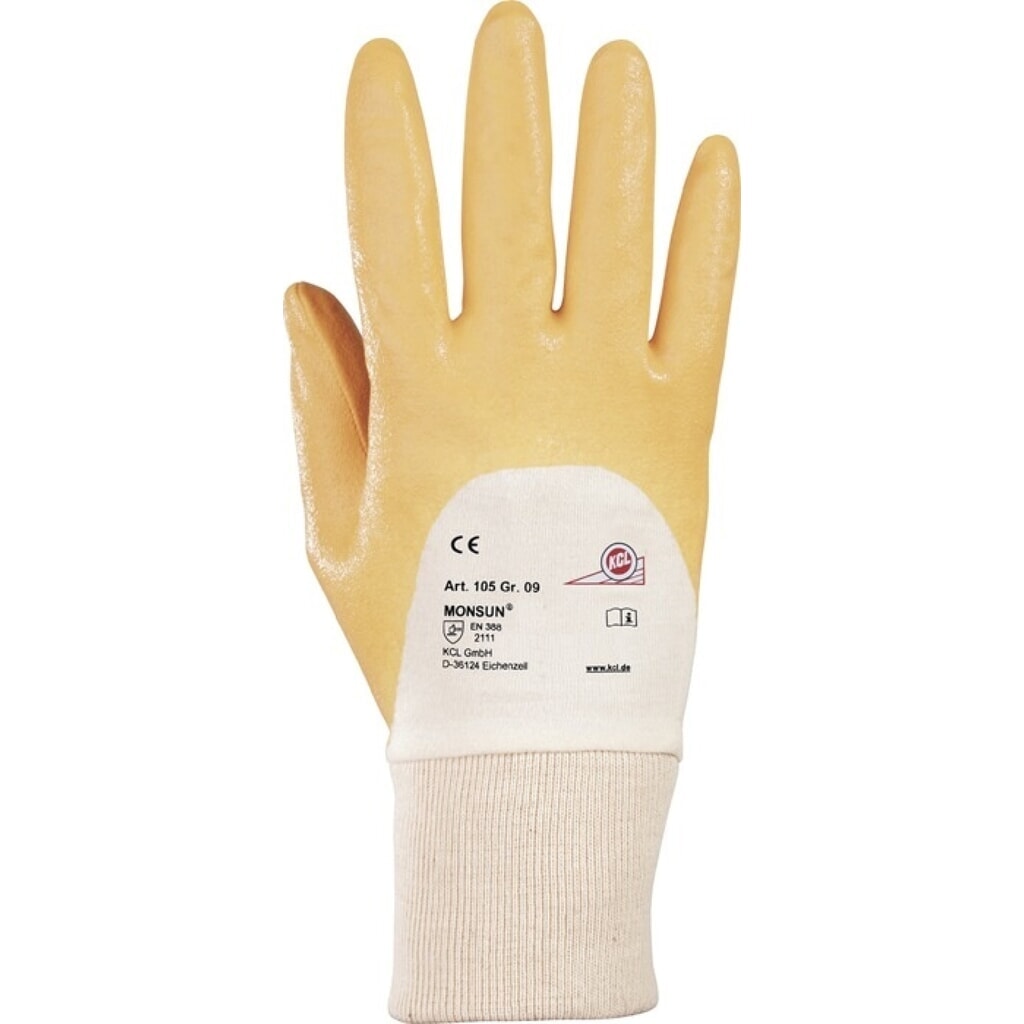 Produktabbildung: HONEYWELL Handschuhe Monsun 105 Gr.9 curry