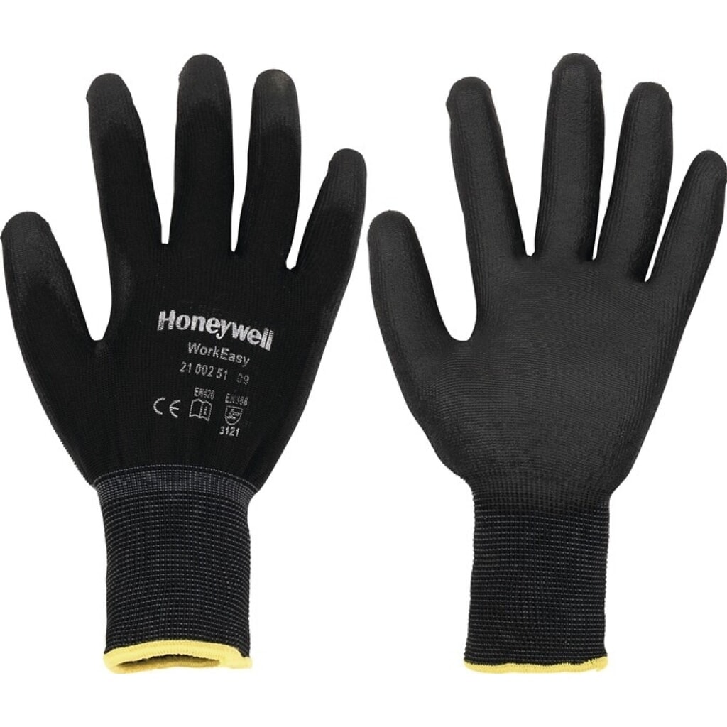 HONEYWELL Handschuhe Workeasy Black PU Gr.10 Produktabbildung: HONEYWELL Handschuhe Workeasy Black PU Gr.10