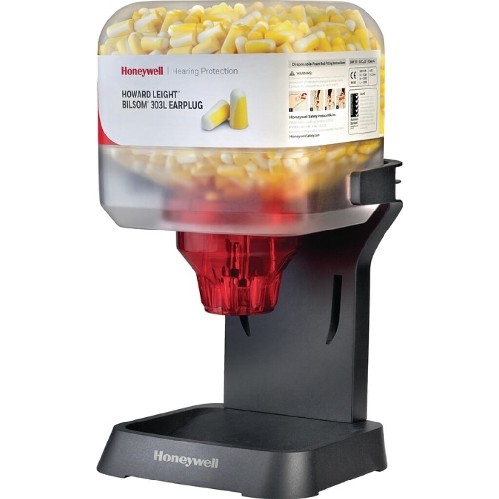 HONEYWELL HOWARD LEIGHT Gehörschutzspender HL400-AM, antimikrobiell mit 400 Paar Bilsom 303 L Produktabbildung: HONEYWELL HOWARD LEIGHT Gehörschutzspender HL400-AM, antimikrobiell mit 400 Paar Bilsom 303 L