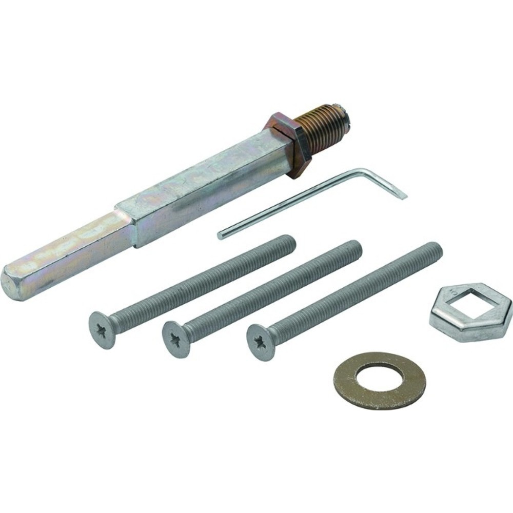 Produktabbildung: HOPPE Befestigungsset K/G Schnellstift 2210/3310, 87-92 mm, Wechselschutzgarnituren 10/8 x 130 mm