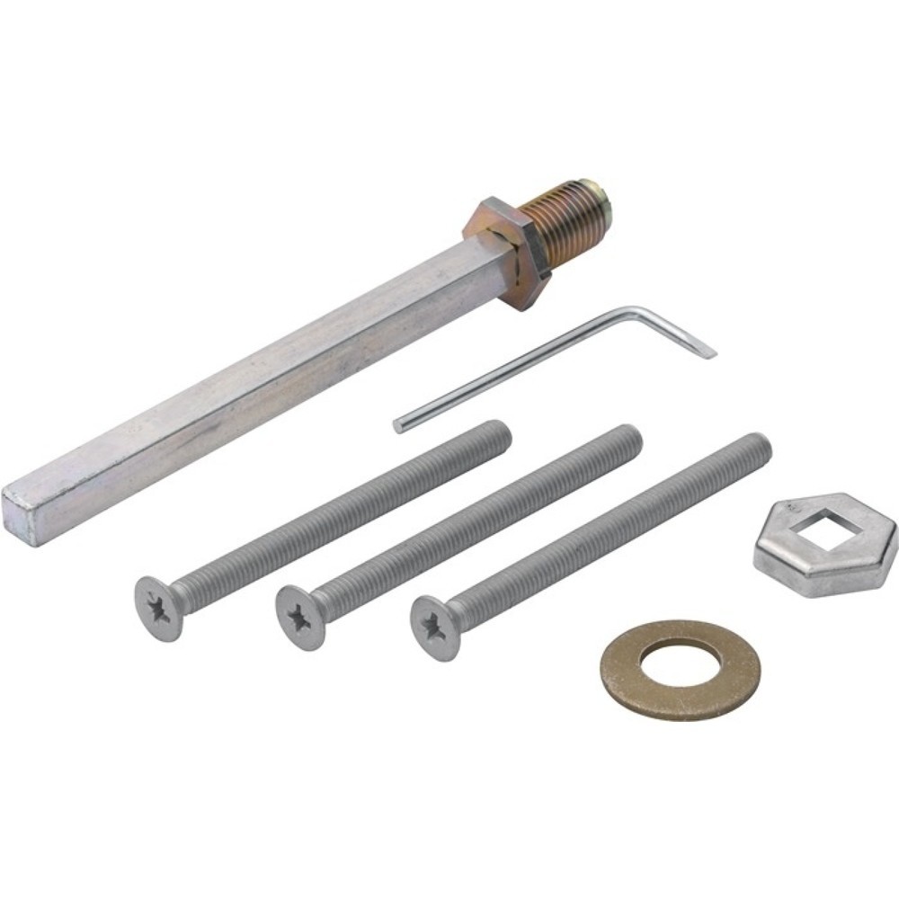 Produktabbildung: HOPPE Befestigungsset K/G Schnellstift 2210/3310, 57-62 mm, Wechselschutzgarnituren 8 x 100 mm