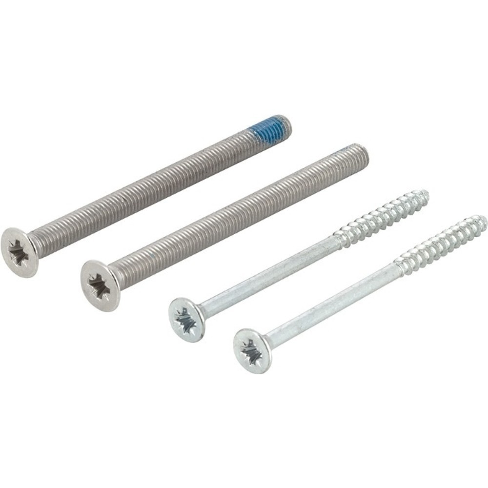 Produktabbildung: HOPPE Befestigungsset Sertos® G/G, Vierkant ohne, 60-65 mm M5 x 75 + 4,0 x 70