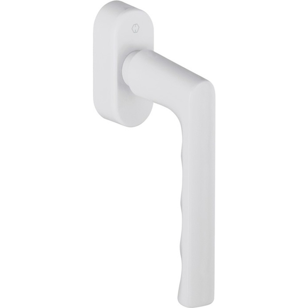 Produktabbildung: HOPPE Fenstergriff Hamburg 0700/UD9020, 32-42 mm, Aluminium F9016 / verkehrsweiß, Standard