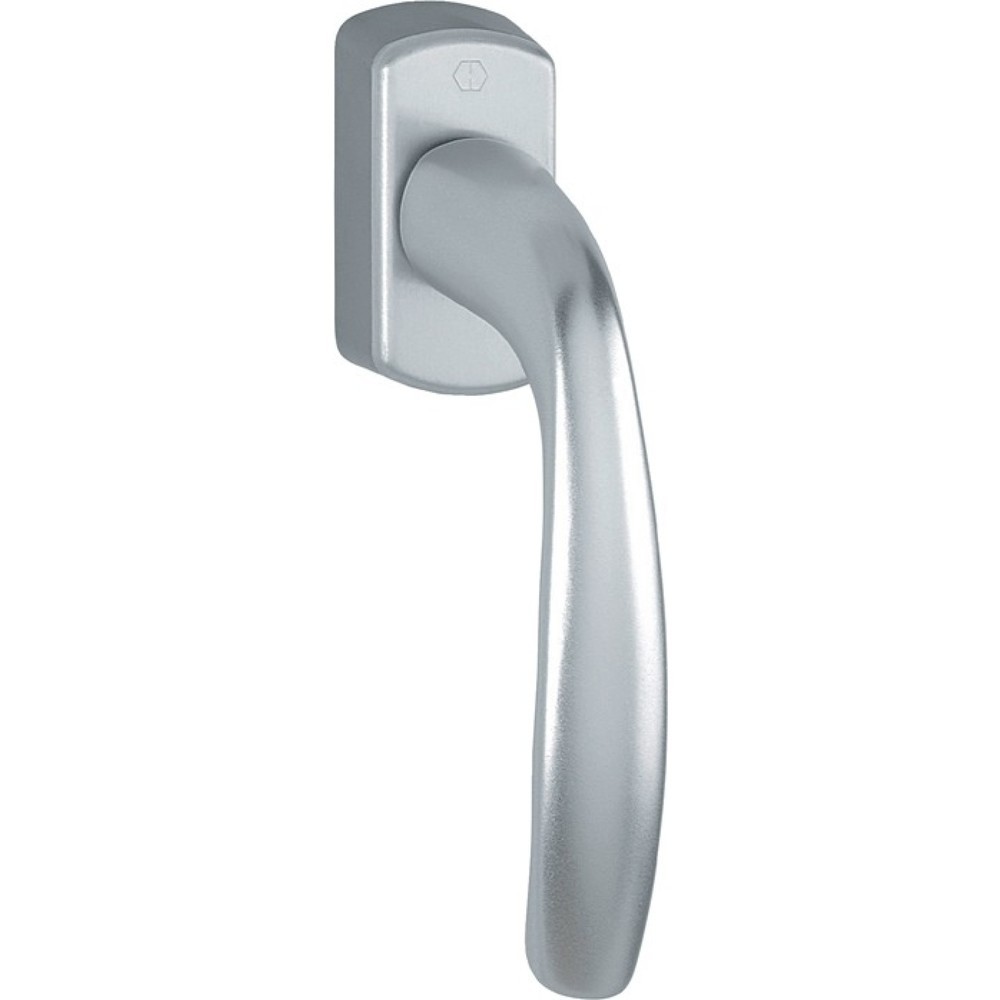 Produktabbildung: HOPPE Fenstergriff New York 0810/US10, 32-42 mm Secustik® / VarioFit®, Aluminium F8707 / dunkelbraun, Standard