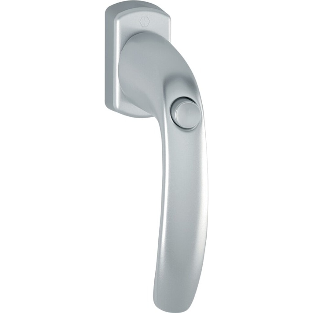 HOPPE Fenstergriff New York 0810SV/U10, 32 mm, Aluminium F8707 / dunkelbraun, selbstsperrend Produktabbildung: HOPPE Fenstergriff New York 0810SV/U10, 32 mm, Aluminium F8707 / dunkelbraun, selbstsperrend