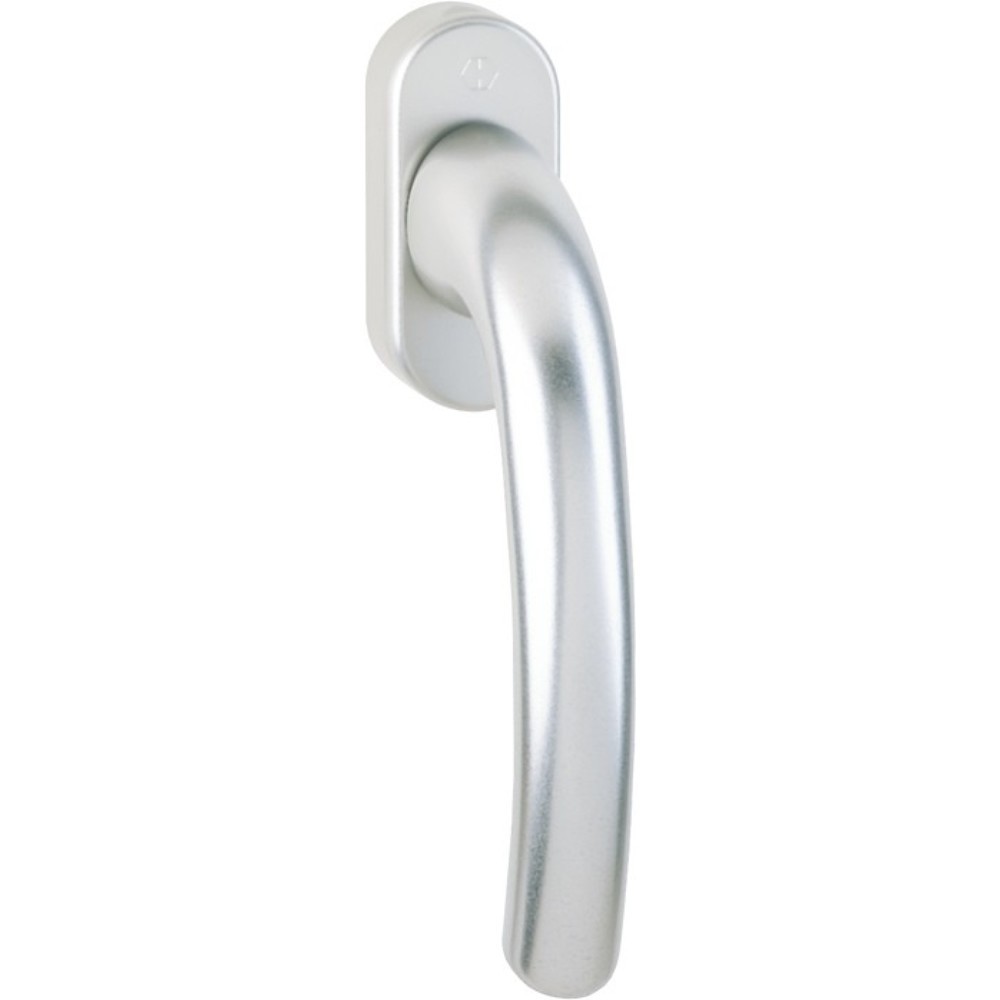 Produktabbildung: HOPPE Fenstergriff Tokyo 0710/U26, 32 mm, Aluminium F1 / naturfarbig, Standard