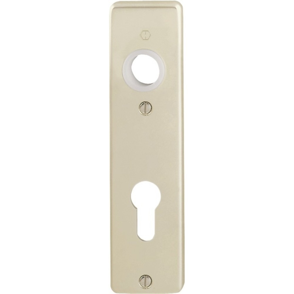 Produktabbildung: HOPPE Kurzschildpaar 202KP, PZ, Aluminium F2