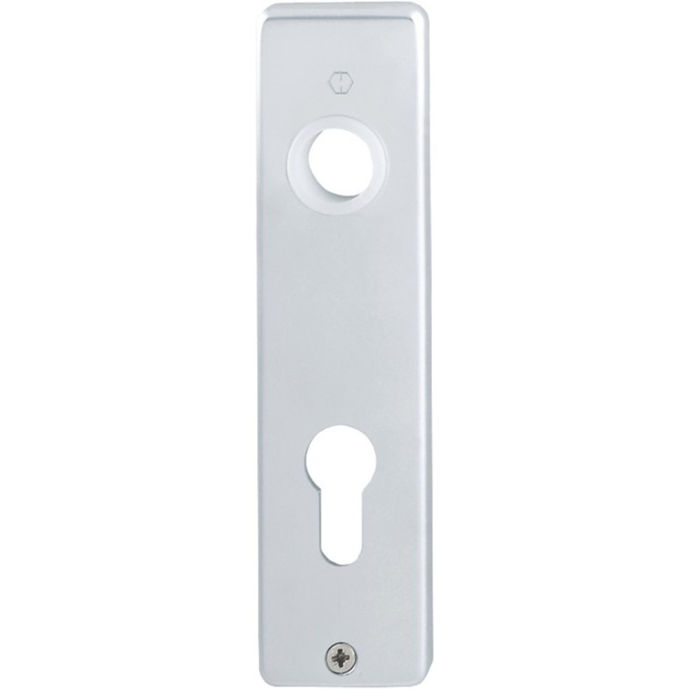 Produktabbildung: HOPPE Kurzschildpaar 202KP/AP, PZ, Aluminium F1